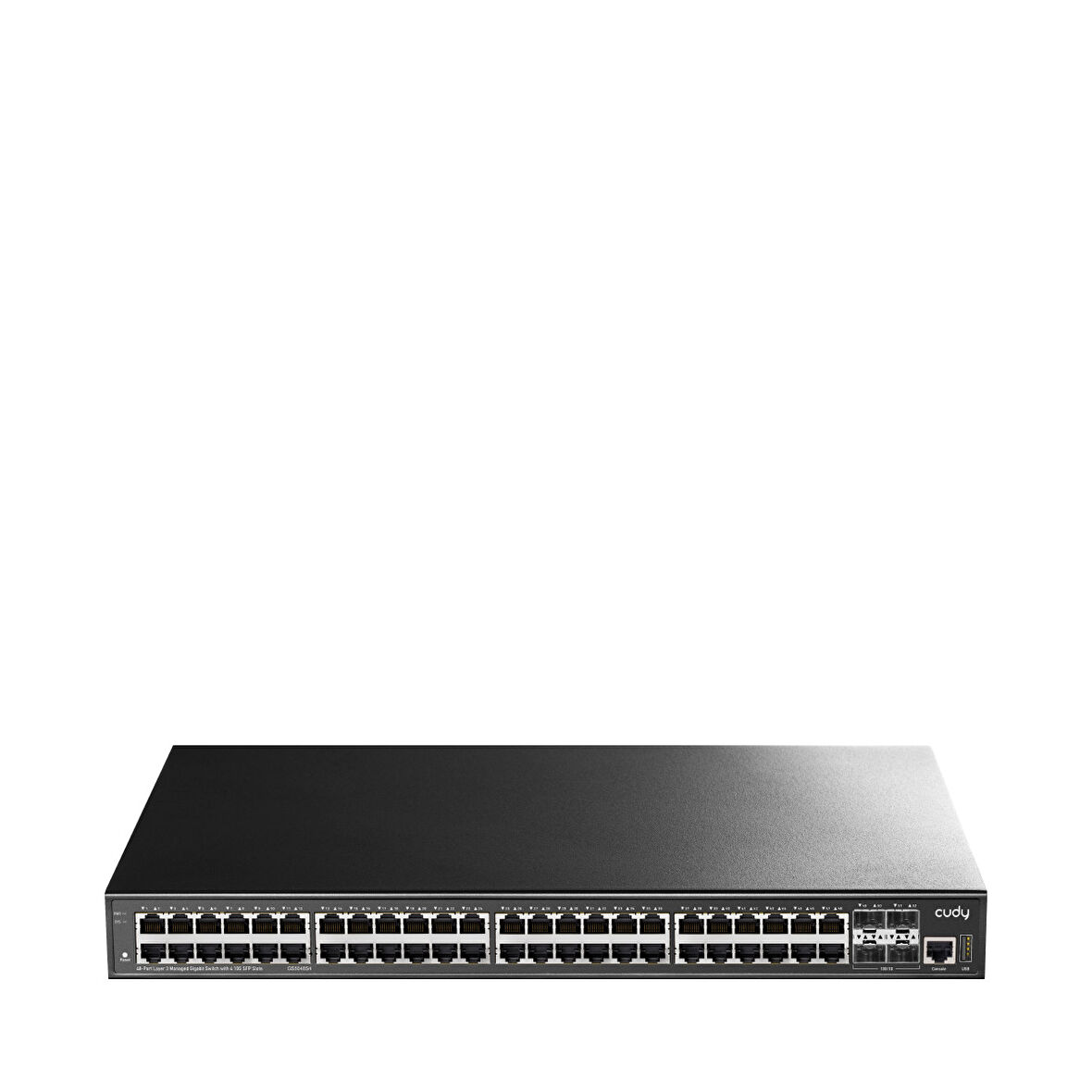  GS5048S4 48 Port Gigabit 4*10G SFP+ 1*RJ45&USB 19" Rock-Mount Çelik Layer3 Yönetilebilir Switch