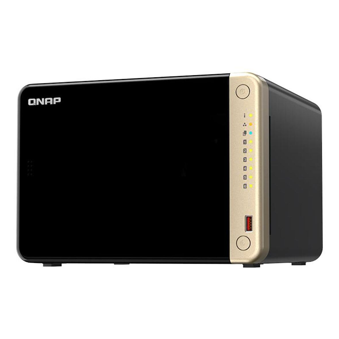 QNAP TurboNAS TS-664 8Gb Ram 6xYuvalı Tower NAS 