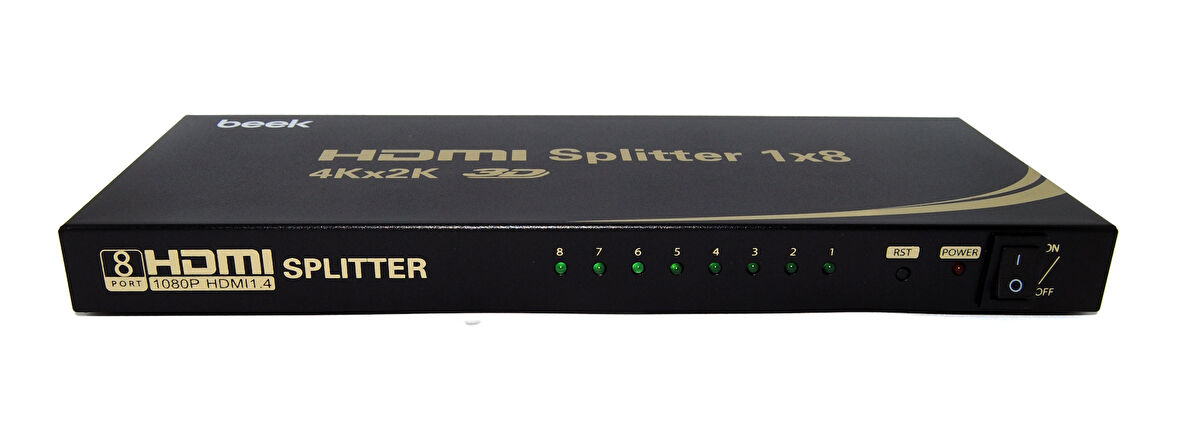  Bs-vsp-ha08uh-lt 8'li Hdmı Çoklayıcı,4k 30hz, 1080p 60hz 1