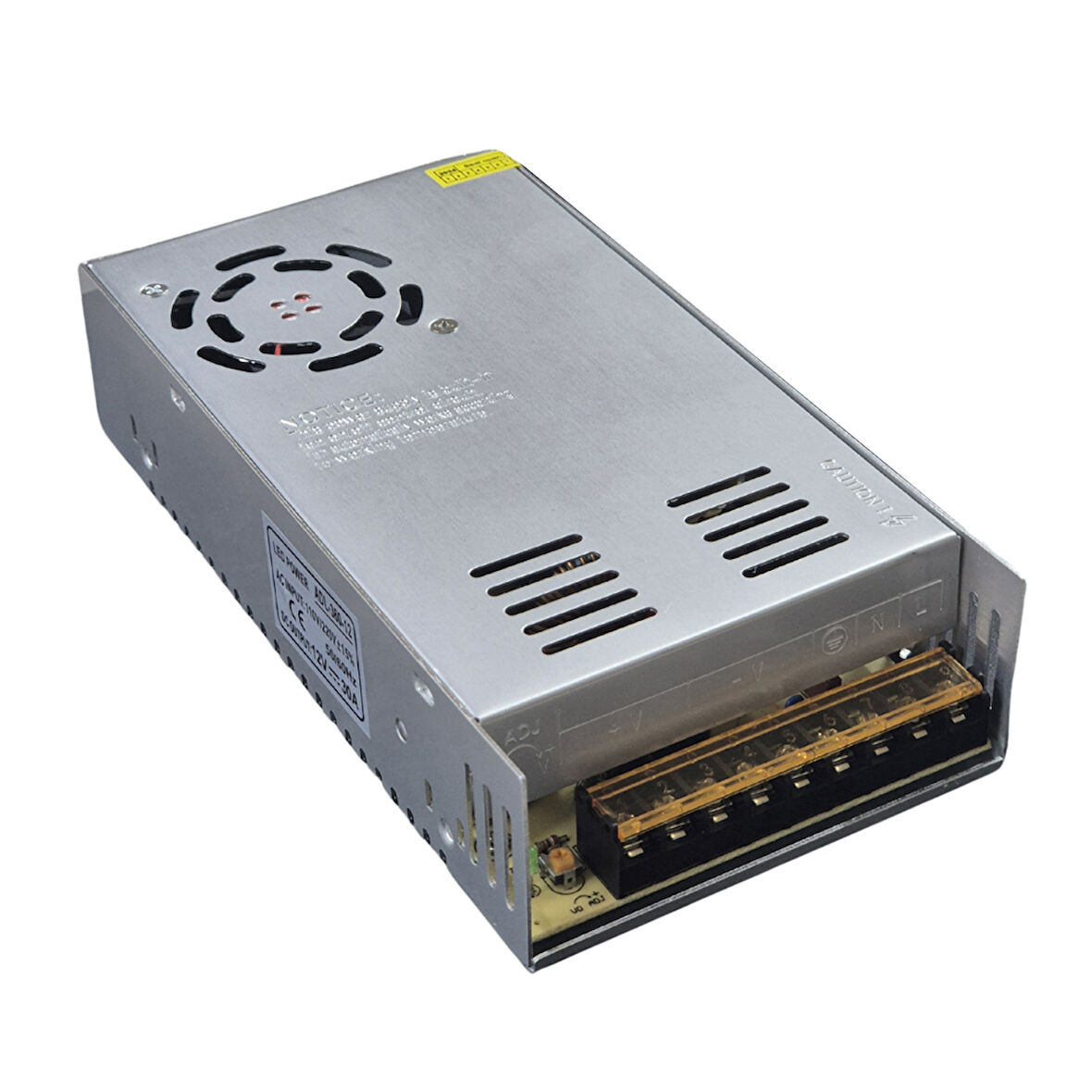 ADL360-12 12V 30A Metal Kasa Adaptör