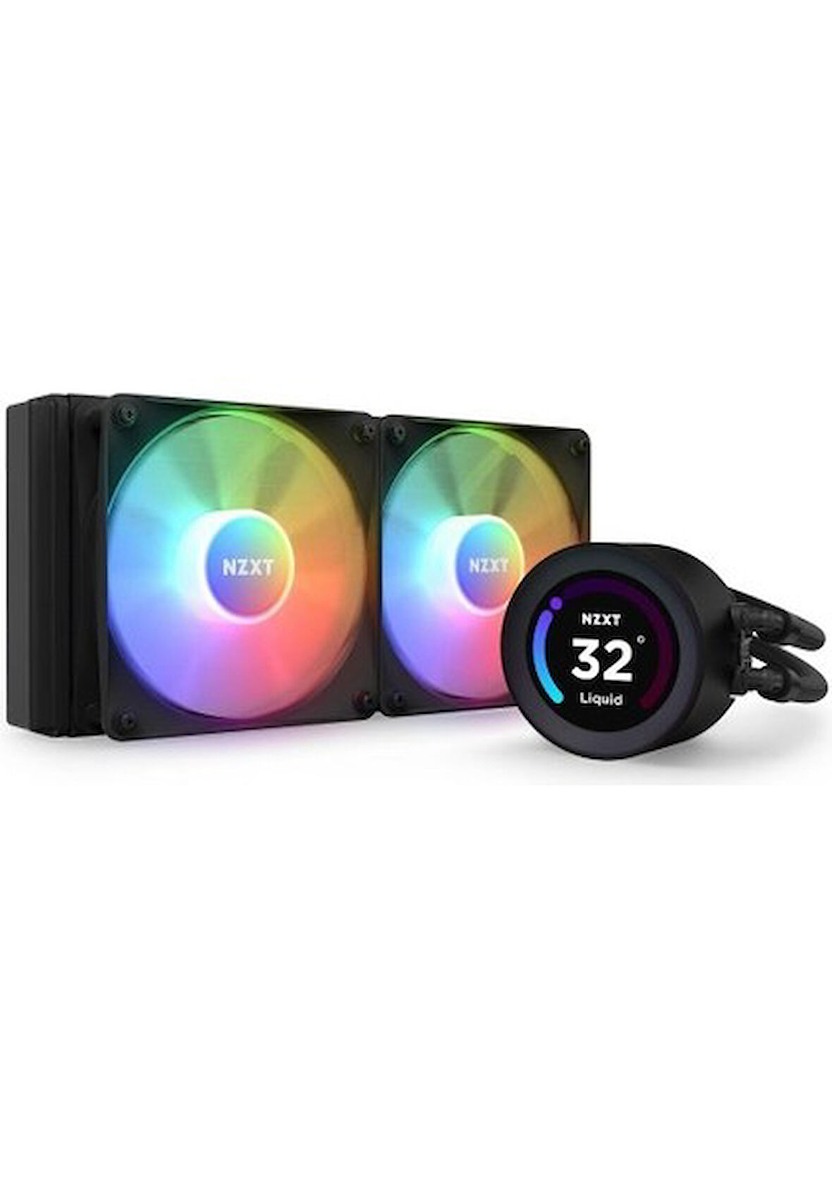 Kraken Elite 240 Siyah RGB AIO LCD Display 240mm Sıvı Soğutucu