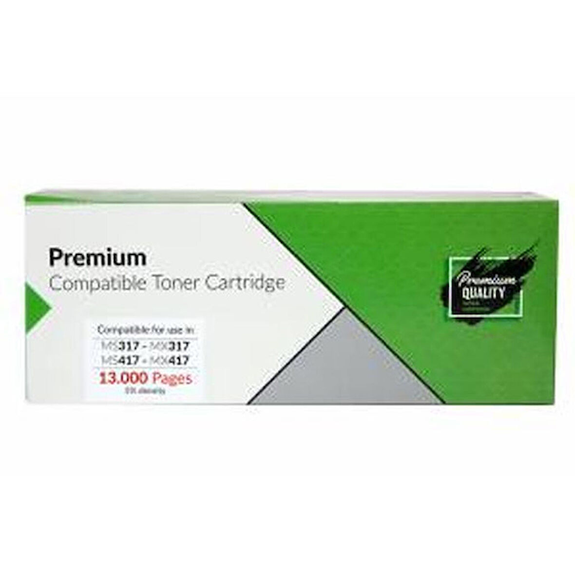 Lazer Toner Lexmark(Muadil) MS317/417 - MX317/417 13.000 Sayfa Laser Siyah Toner