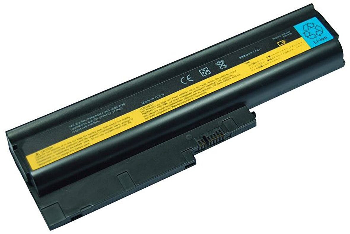  Ibm Lenovo ThinkPad R60, R61, T60, T61 Notebook Bataryası - 6 Cell