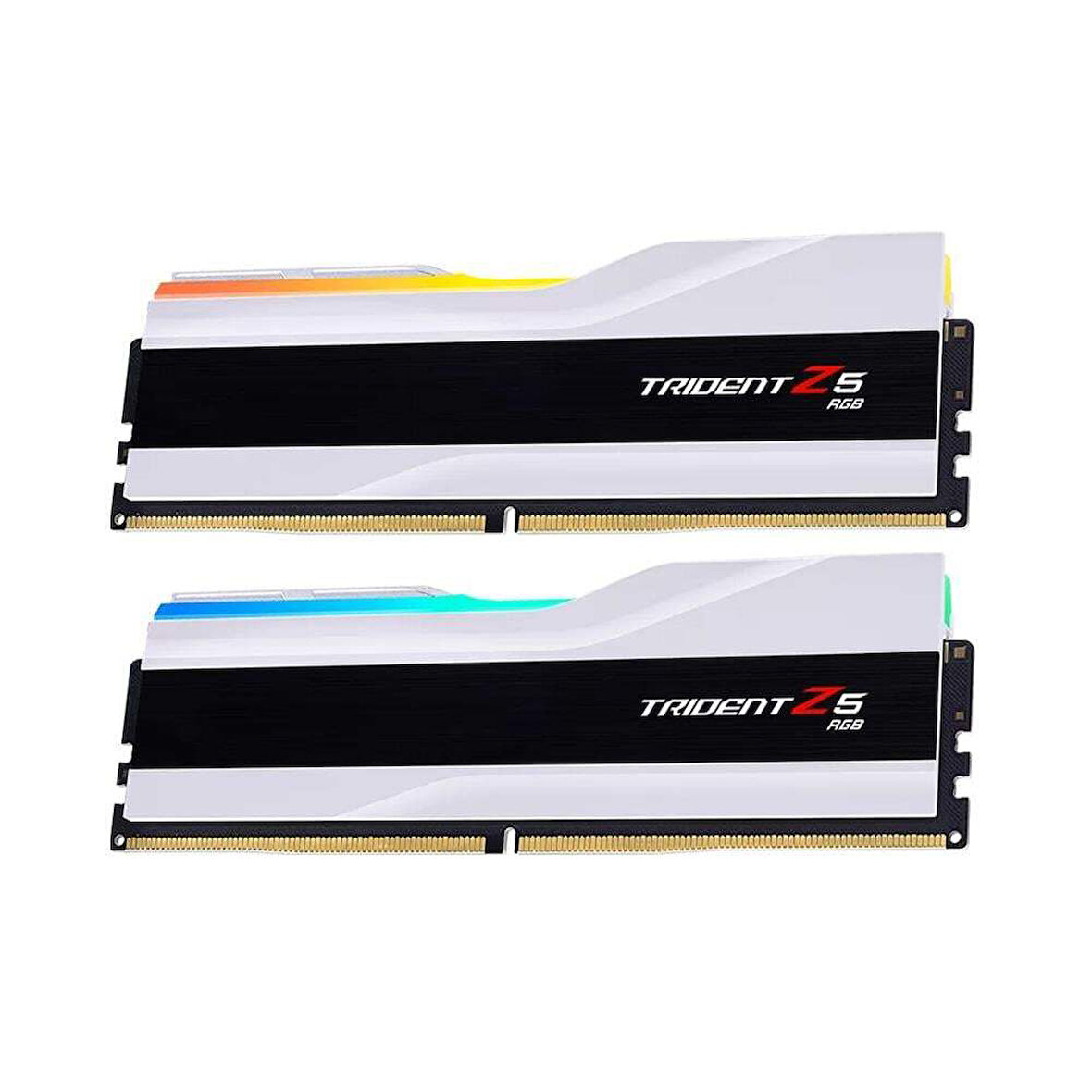  Trident Z5 RGB Beyaz DDR5-6000Mhz CL30 64GB (2x32GB) DUAL (30-40-40-96) 1.4V