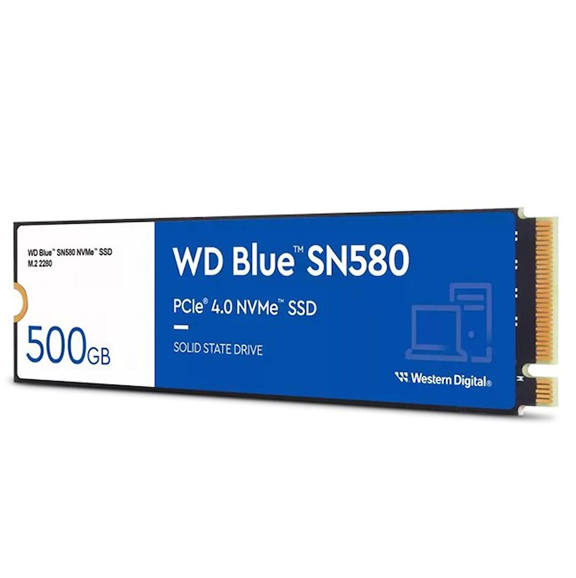 WDS500G3B0E  WD Blue SN580 500GB M.2 NVMe SSD (4000/3600)