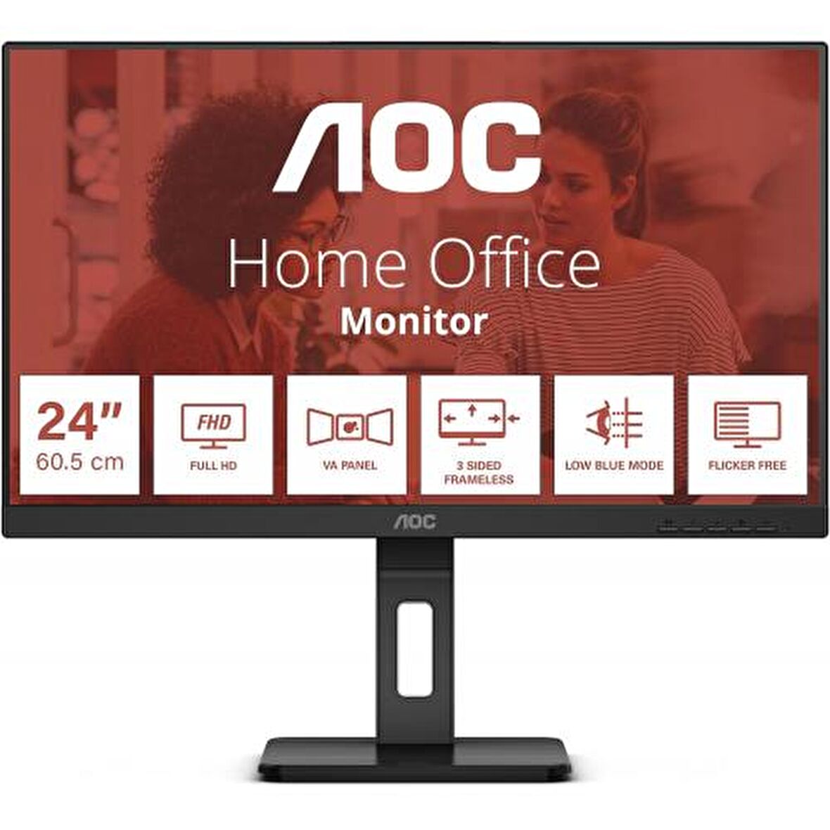 23.8 AOC 24E3QAF 4MS 75HZ HDMI DP