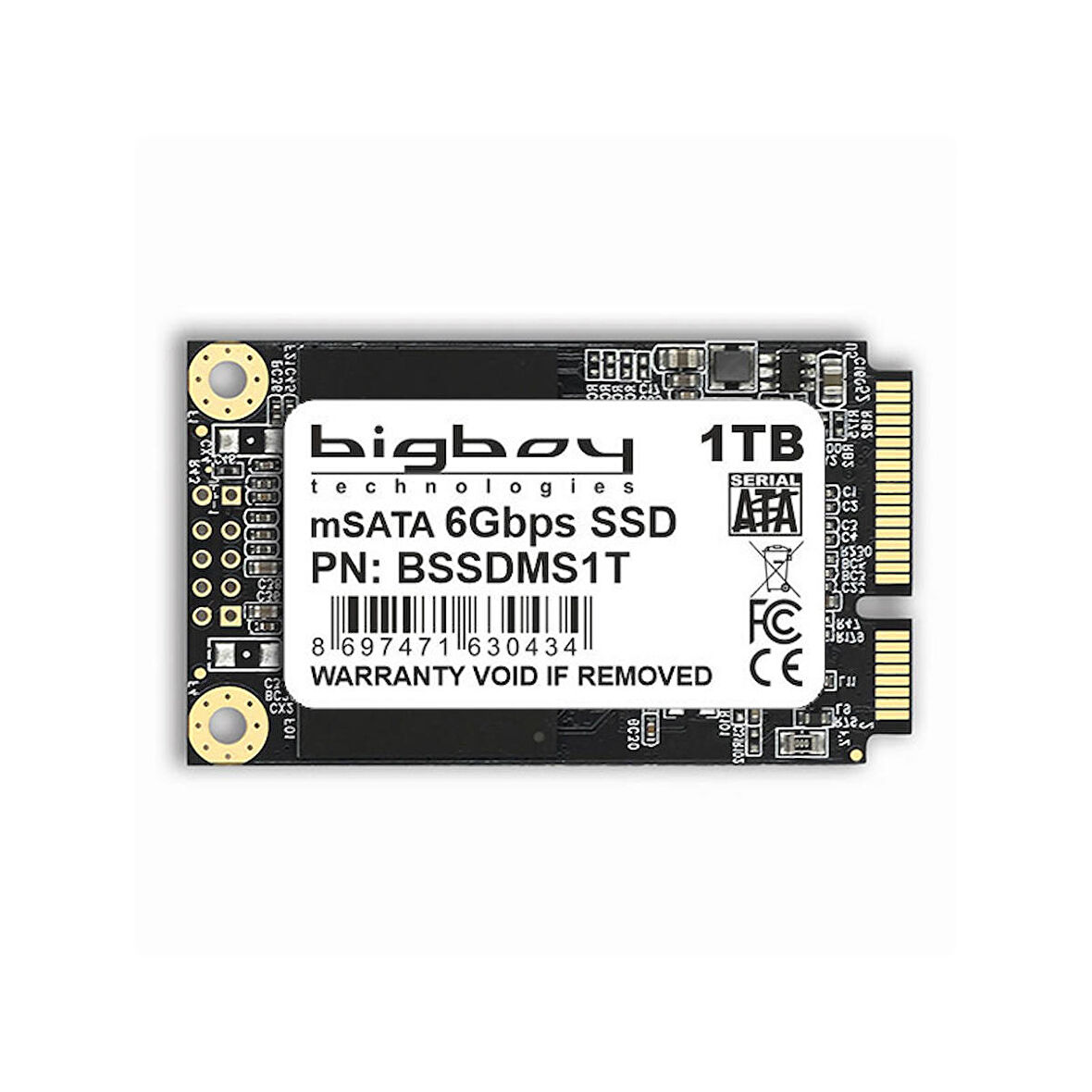 BSSDMS1T 1TB mSata Sata3 Notebook SSD