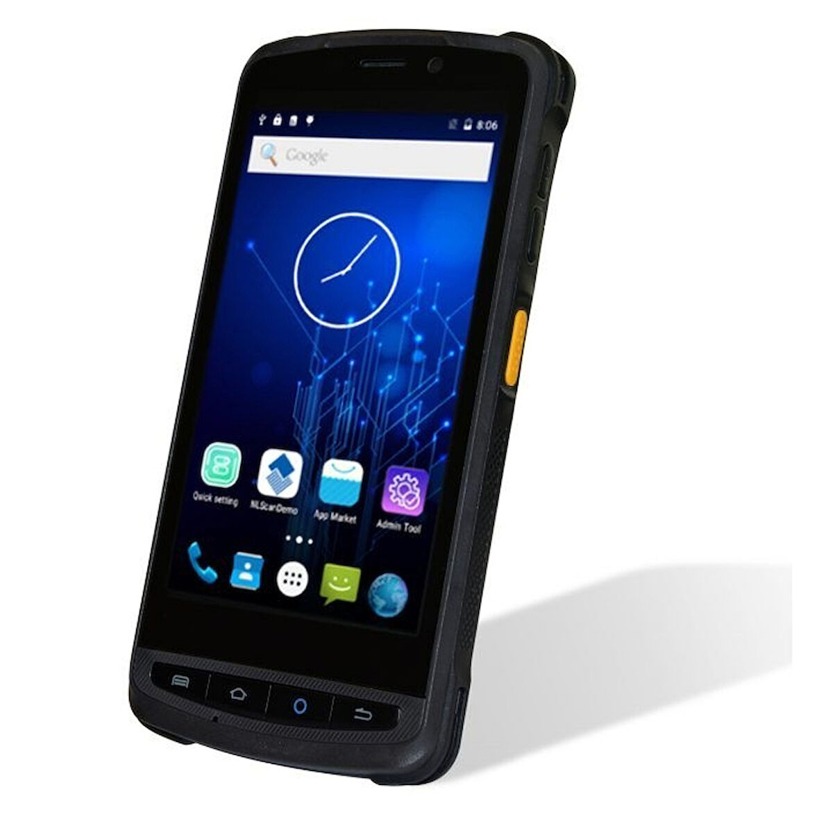 NEWLAND MT90-W4-CM30-DO, Android 13, WiFi, Bluetooth, 3 GB RAM, 32 GB ROM, 2D Karekod, 5" Dokunmatik Ekran, Kılıf+Cradle, El Terminali