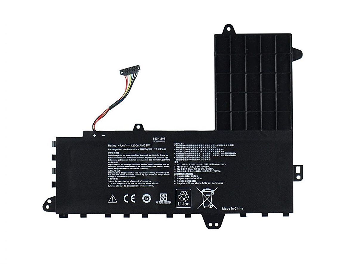  Asus E402M, E402S, B21N1505 (V1) Notebook Bataryası