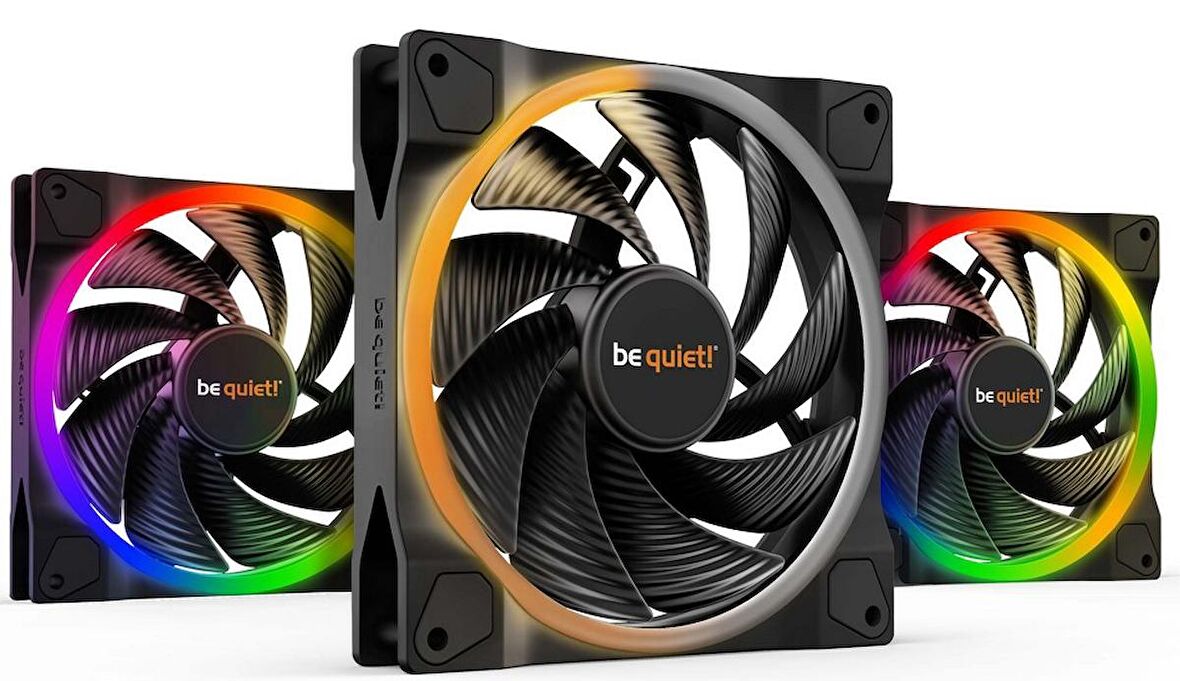 Be Quiet! Light Wings 140mm PWM Premium ARGB Kasa Fanı 4-Pin 3lü Paket - BL079