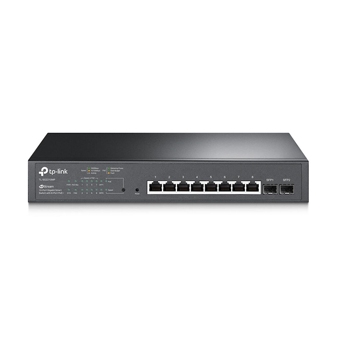  TL-SG2210MP 10PORT GIGABIT POE SMART SWITCH