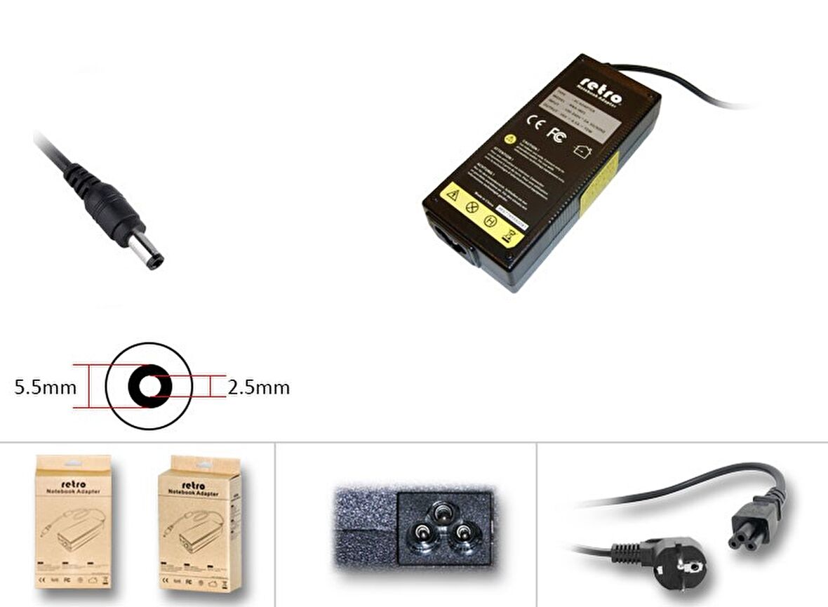  Ibm ThinkPad, Panasonic 16V 4.5A 72W Notebook Adaptör RNA-IB01