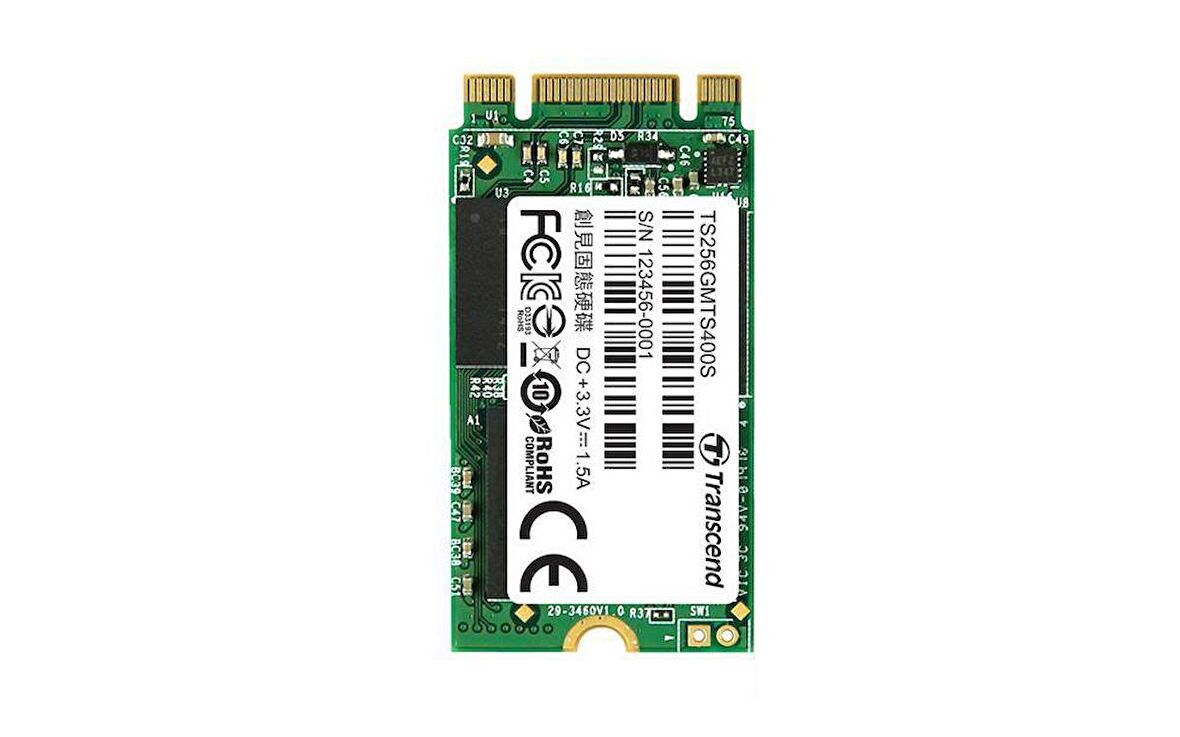 Transcend MTS400S 256GB 22x42mm M.2 Ultrabook SSD