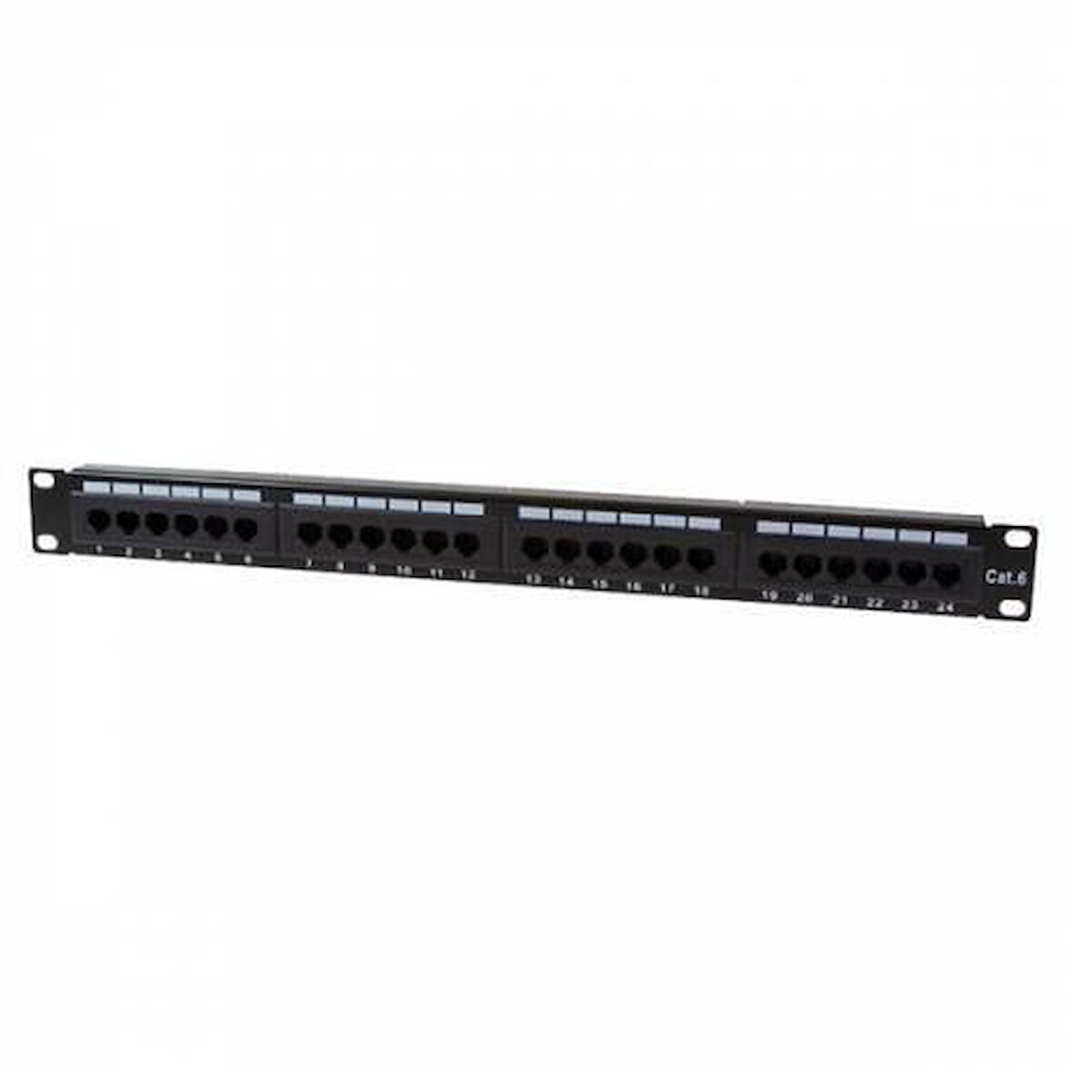  P24UTP PP-UC6-2524 CAT6 24 PORT DOLU PATCH PANEL 