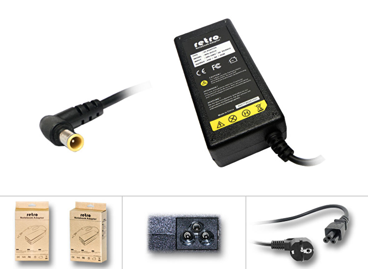  14V 3A 42W Samsung SyncMaster, Dell Lcd Monitör Adaptörü