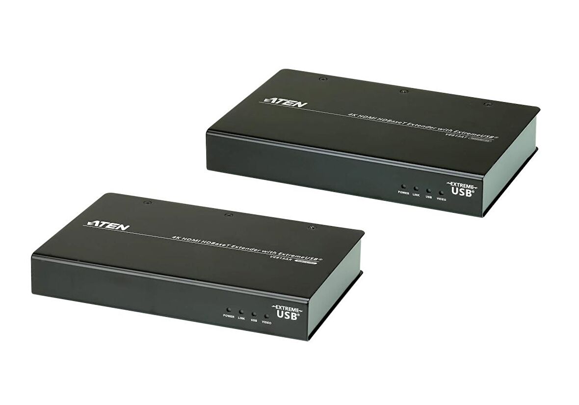 VE813A 4K HDMI HDBaseT Sinyal Uzatma Cihazı, ExtremeUSB® özellikli (4K@100m) (HDBaseT Class A)