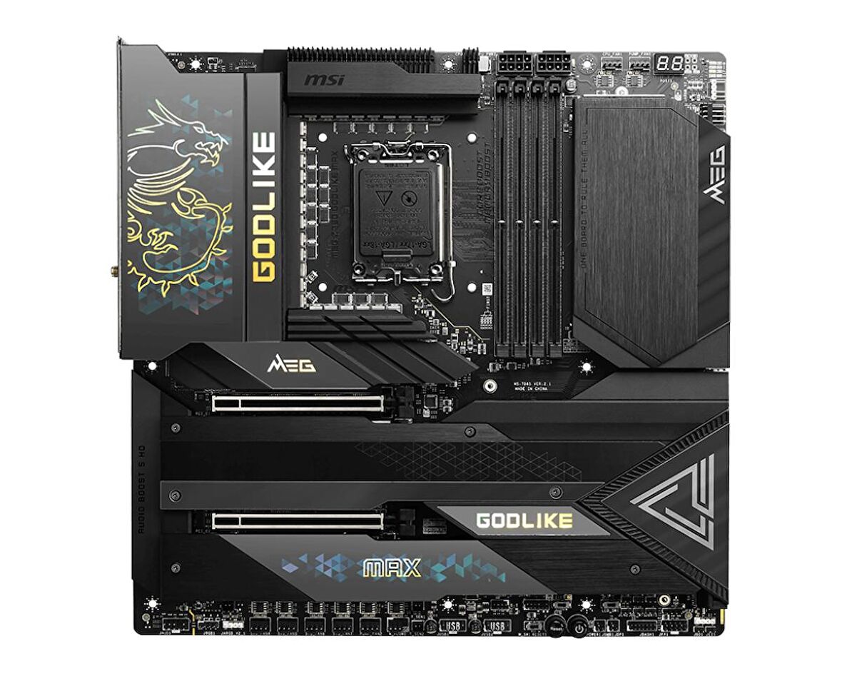 MSI MB MEG Z790 GODLIKE MAX SOKET 1700 DDR5 7800MHZ(OC) PCI-E Gen5 M.2 USB3.2 THUNDERBOLT miniDP 1x10G SUPER LAN 1x2.5G LAN WI-FI 7 E-ATX