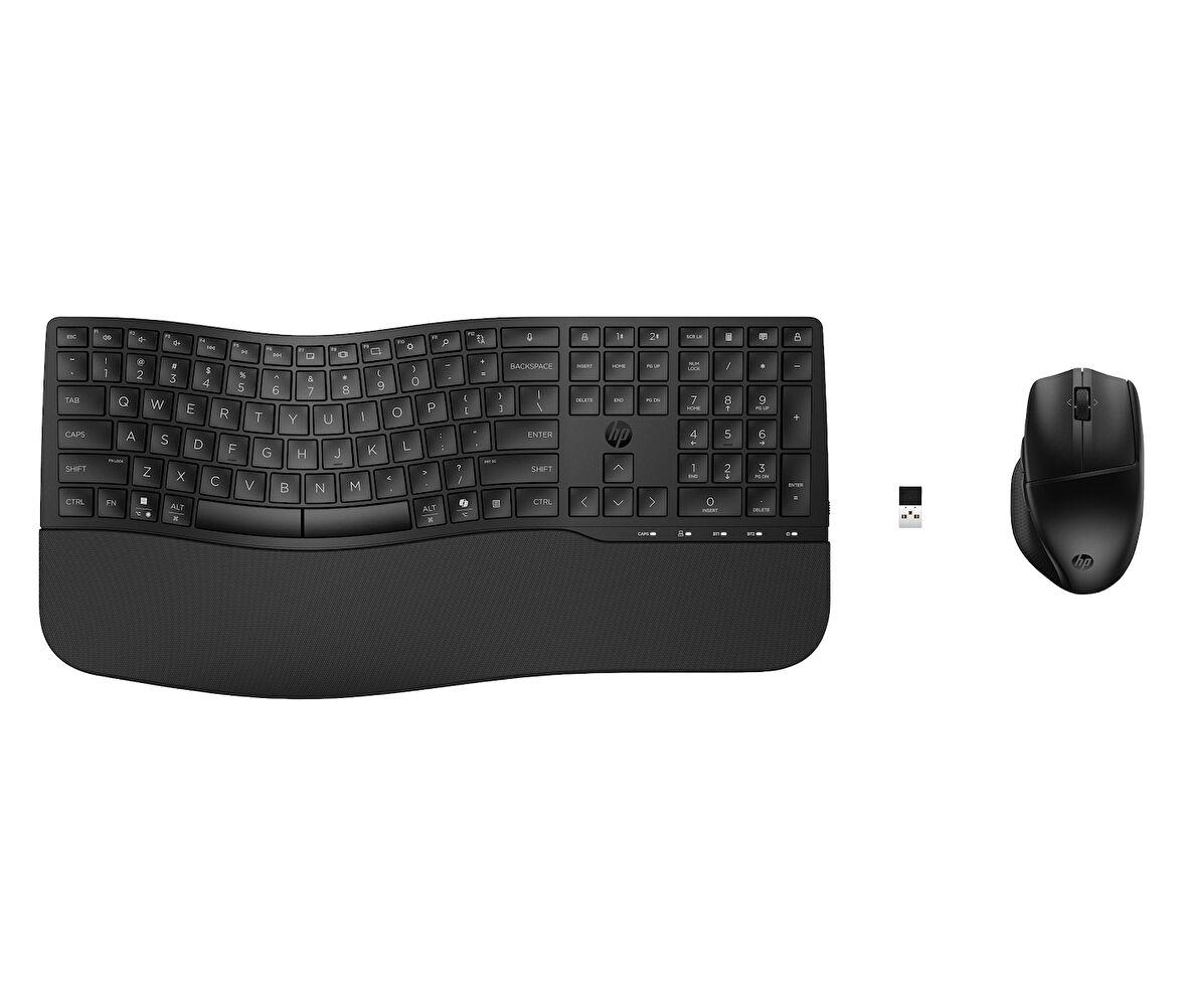 HP 8T6L6AA 680 COMFORT DUAL-MODE KEYBOARD AND MOUSE COMBO SET TURKISH BLACK