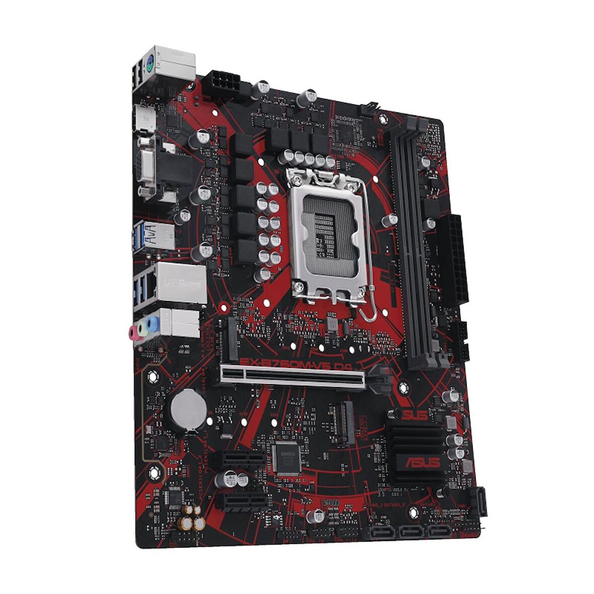  EX-B760M-V5 D4-CSM INTEL B760 LGA1700 DDR4 5333 HDMI VGA CIFT M2 USB3.2 2.5Gbit LAN mATX  5X PROTECTION III  İCAFE LABS SERTIFIKALI  CONTROL CENTER EXPRESS HEDIYELI