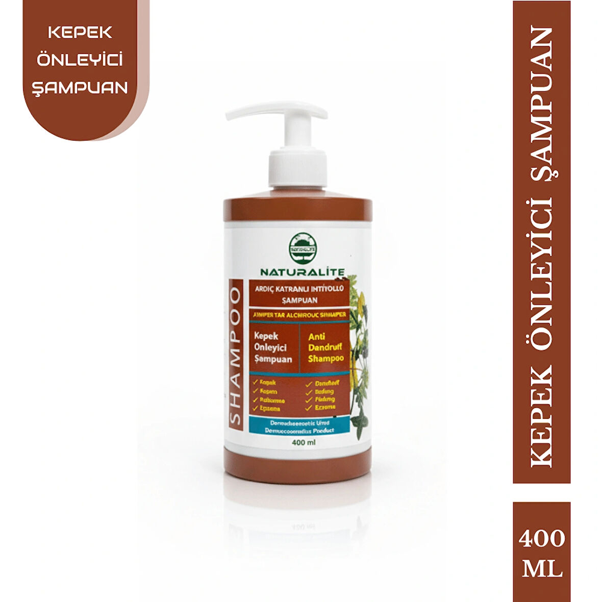 Ardıç Katranlı İhtiyollü Kepek Önleyici Şampuan 400 ml