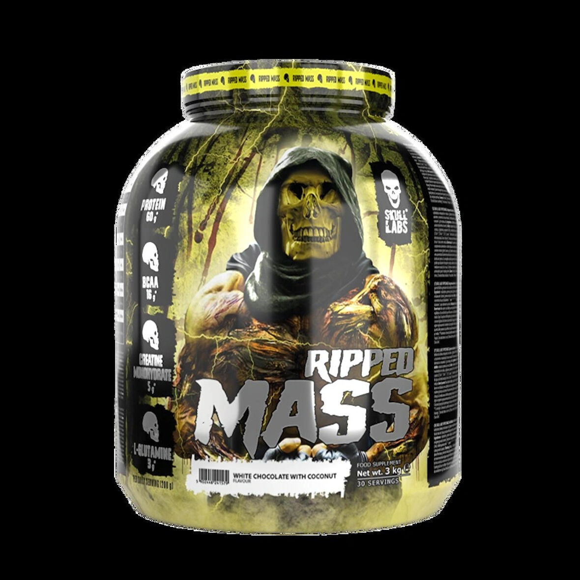 SKULL LABS RİPPED MASS GAİNER KİLO ALMA 3 KG - 30 SERVİS