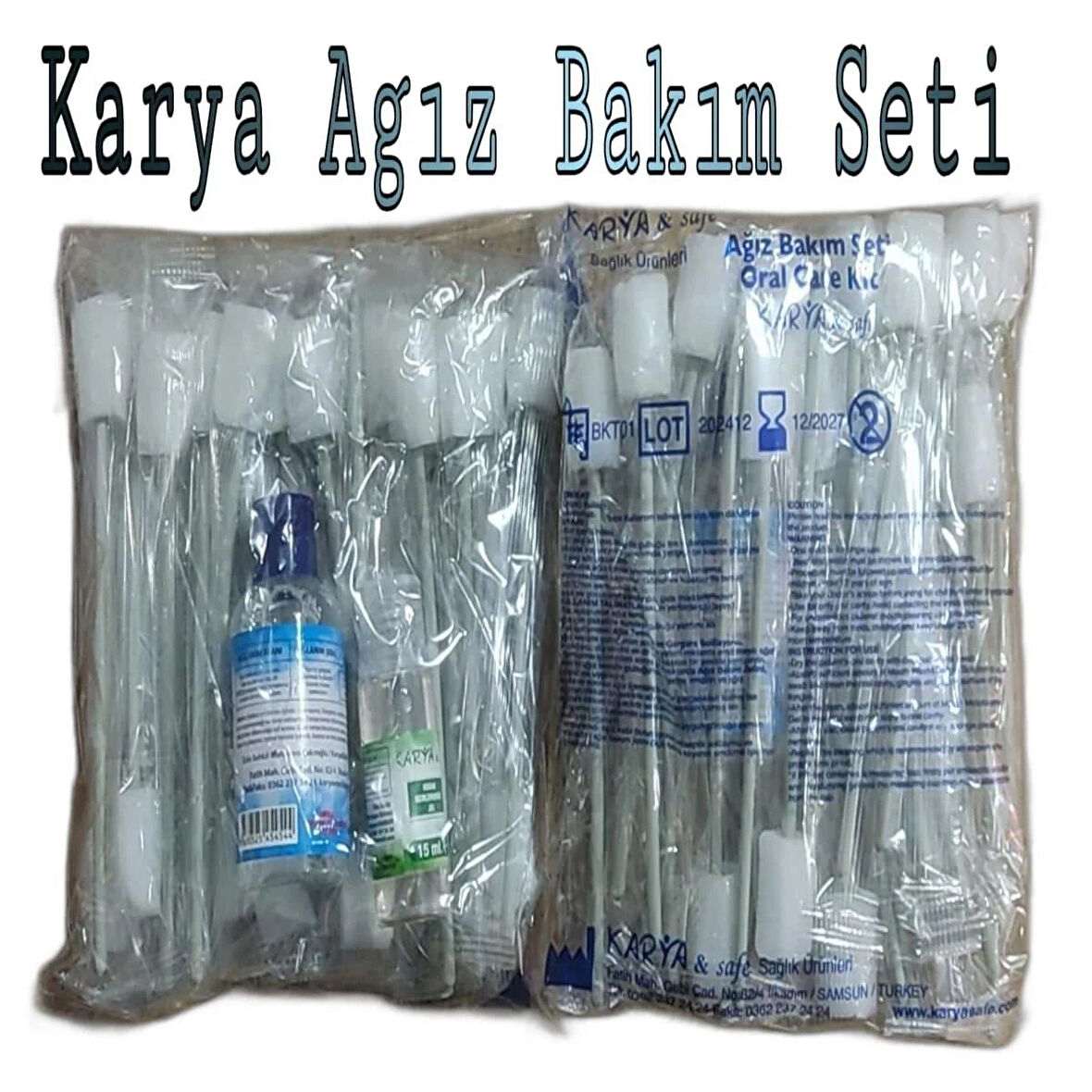 Ağız Bakım Seti (Poşetli )Karya 50 PAKET