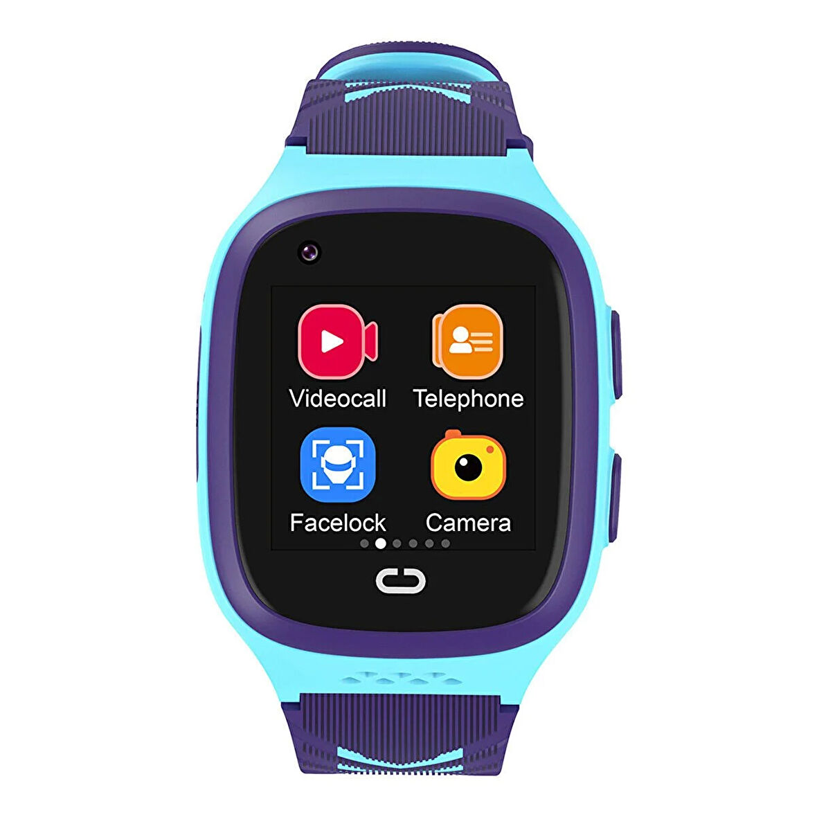 Slazenger SL.09.2158.5.05 Sim Kartlı Mavi Mor Çocuk Akıllı Saat – Görüntülü Konuşma & Takip Özellikli