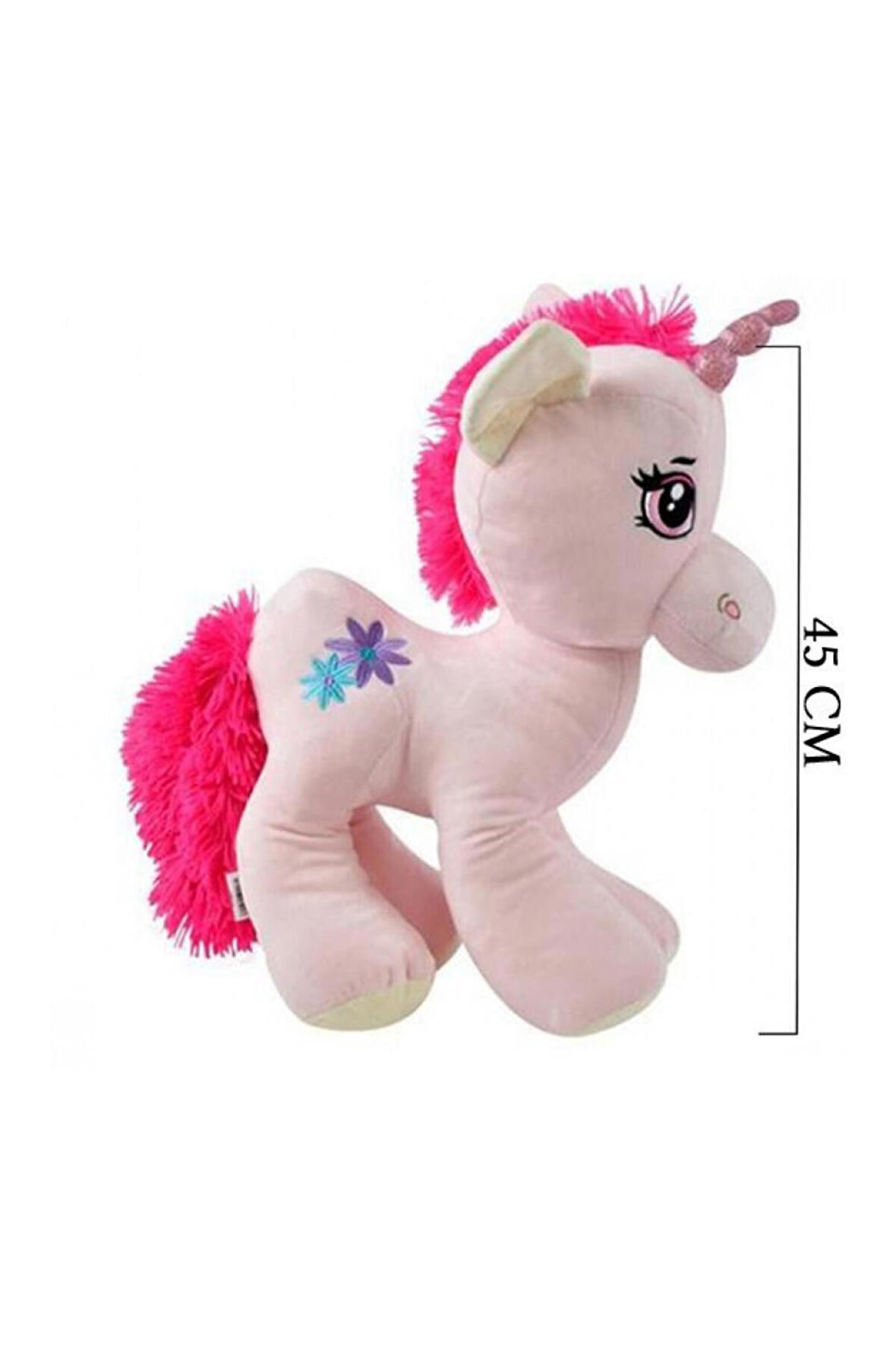 Sevimli Unicorn Peluş 45 cm Uyku Arkadaşı