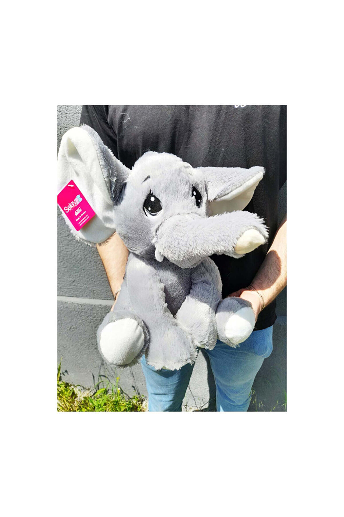 Sevimli Cute Fil Peluş Oyuncak 30cm