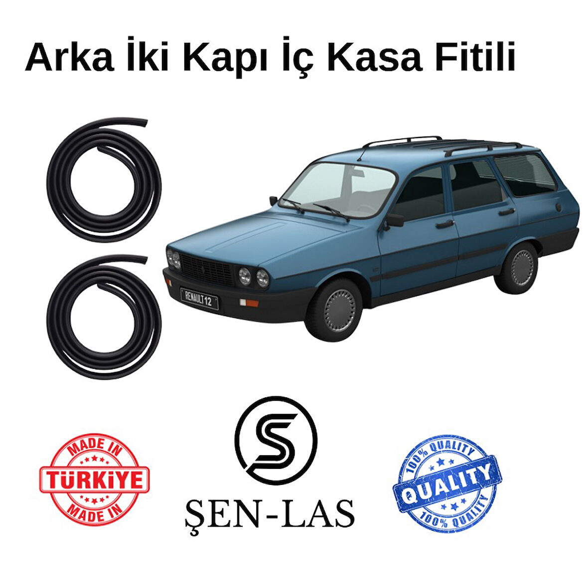 Renault Reno-12 Station Wagon Şen-Las Arka Iki Kapı Fitili ŞL0107