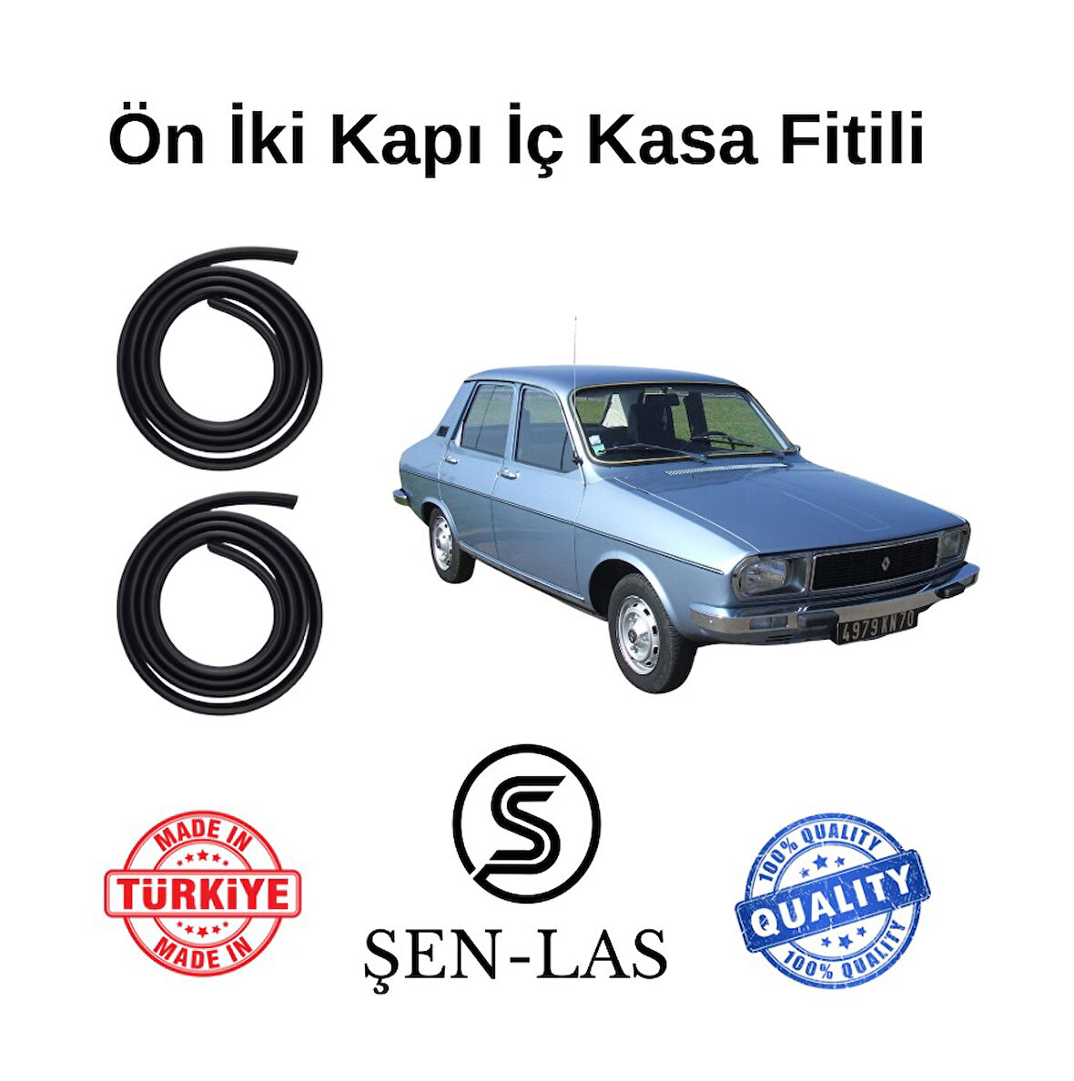 Renault Reno-12 Sedan Şen-Las Ön İki Kapı Fitili ŞL0206