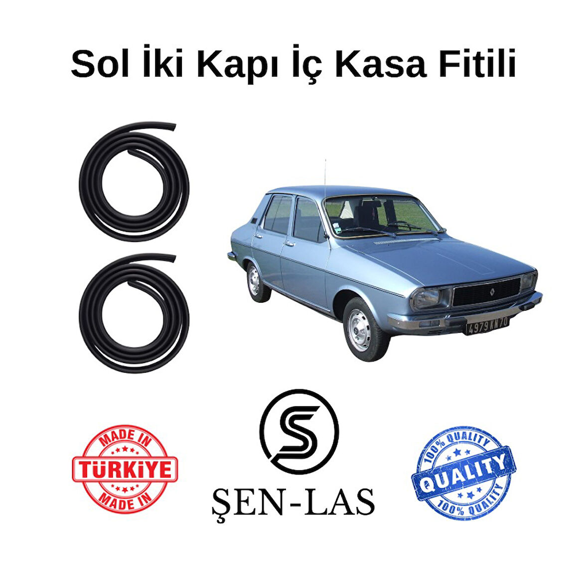 Renault Reno-12 Sedan Şen-Las Sol Ön ve Arka Fitili ŞL0208