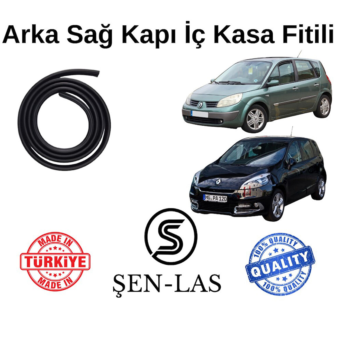 Renault Scenic Şen-Las Sağ Arka Kapı Fitili ŞL0503
