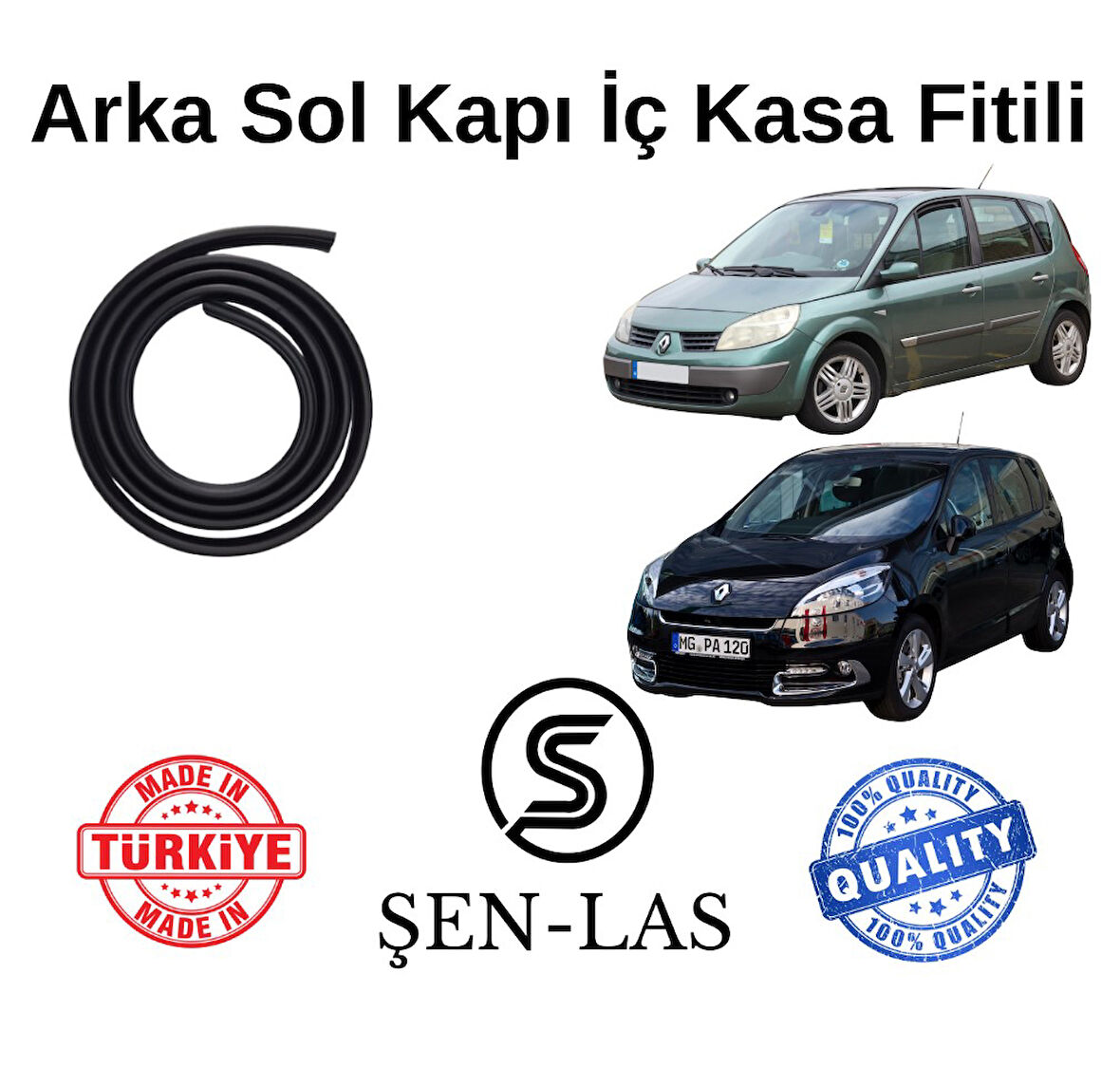 Renault Scenic Şen-Las Sol Arka Kapı Fitili ŞL0504