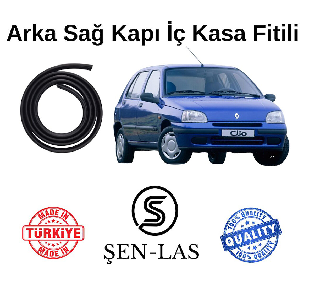 Renault Clio 1  Şen-Las Sağ Arka Kapı Fitili ŞL0703