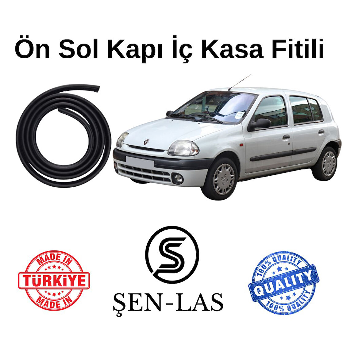 Renault Clio 2 Şen-Las Sol Ön Kapı Fitili ŞL0802