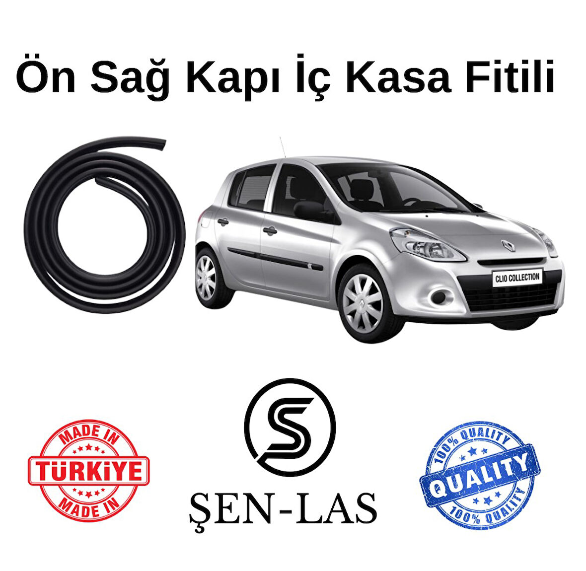 Renault Clio 3  Şen-Las Sağ Ön Kapı Fitili ŞL1001