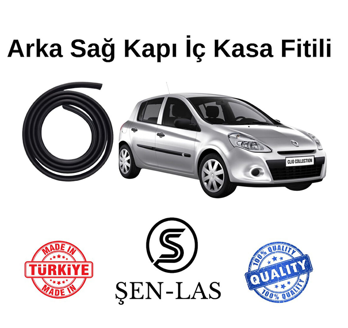 Renault Clio 3  Şen-Las Sağ Arka Kapı Fitili ŞL1003