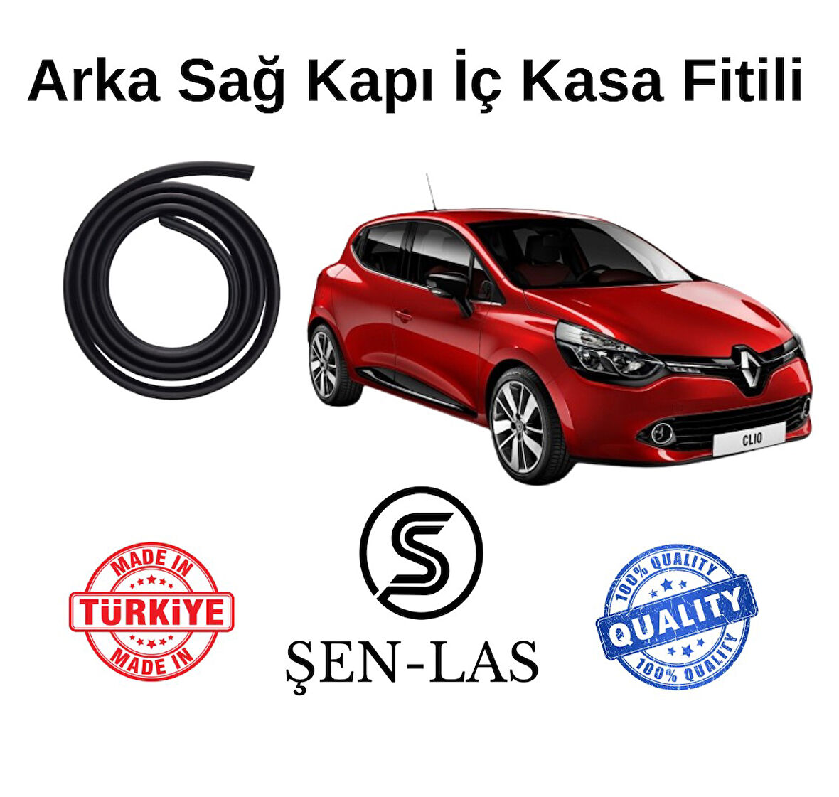 Renault Clio 4 hatcback Şen-Las Sağ Arka Kapı Fitili ŞL1103