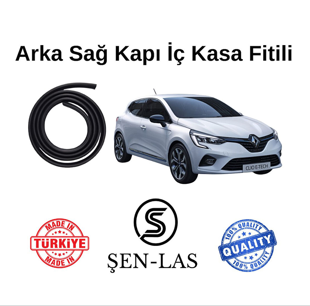 Renault Clio 5 E-Tech Şen-Las Sağ Arka Kapı Fitili ŞL1403