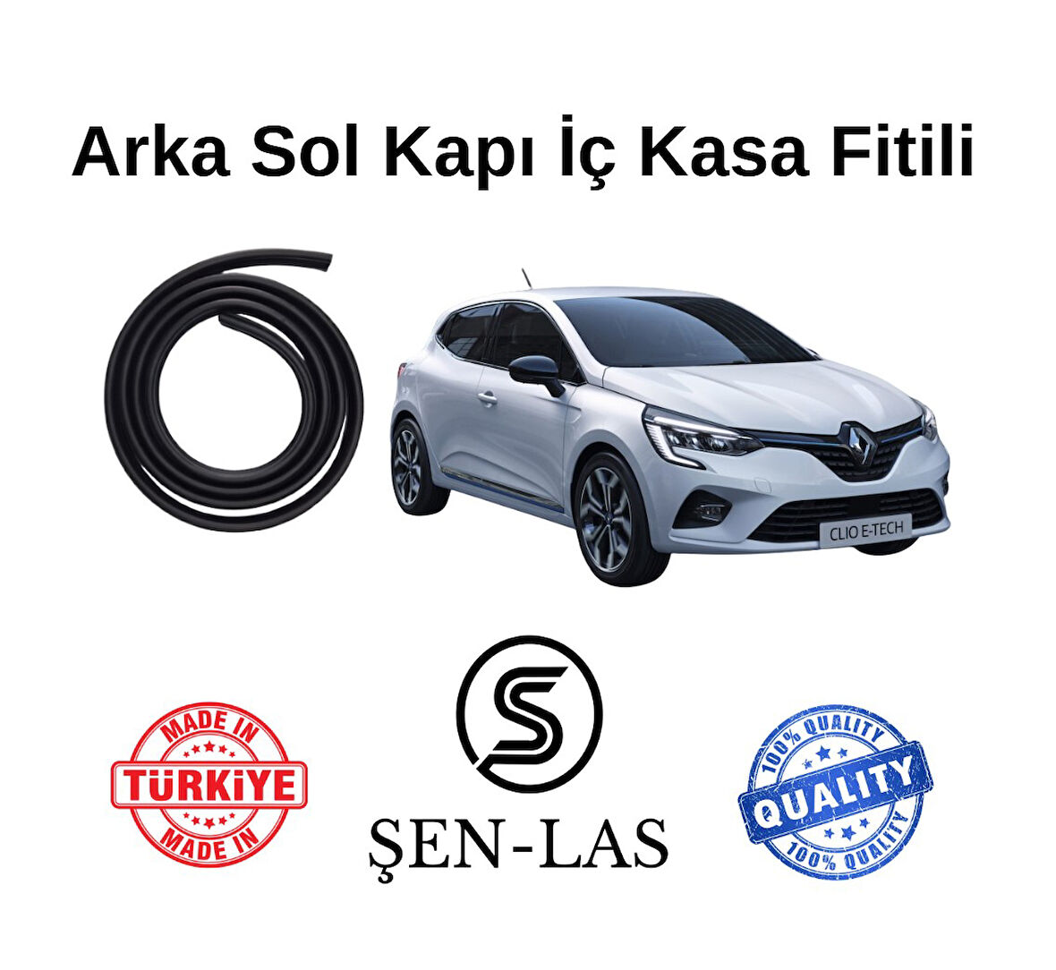Renault Clio 5 E-Tech Şen-Las Sol Arka Kapı Fitili ŞL1404