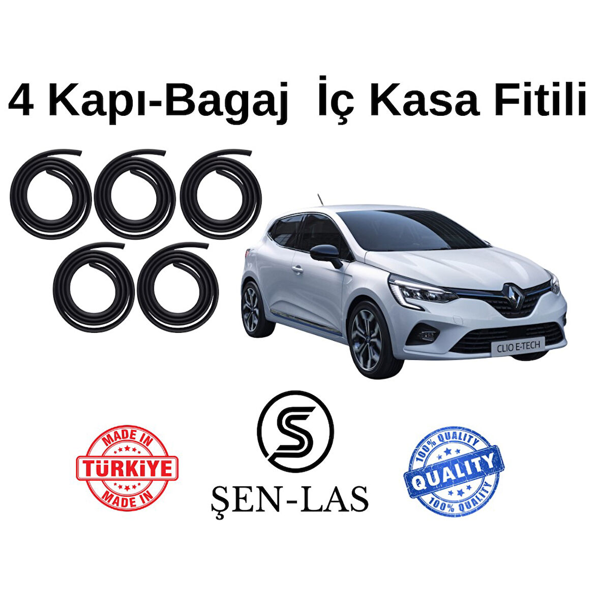 Renault Clio 5 E-Tech Şen-Las 4 Kapı + Bagaj Fitili ŞL1411
