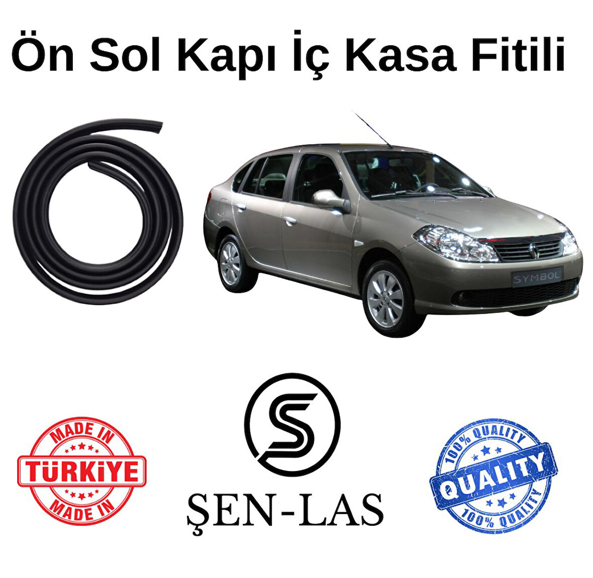Renault Symbol (2.Nesil) Şen-Las Sol Ön Kapı Fitili ŞL1802U
