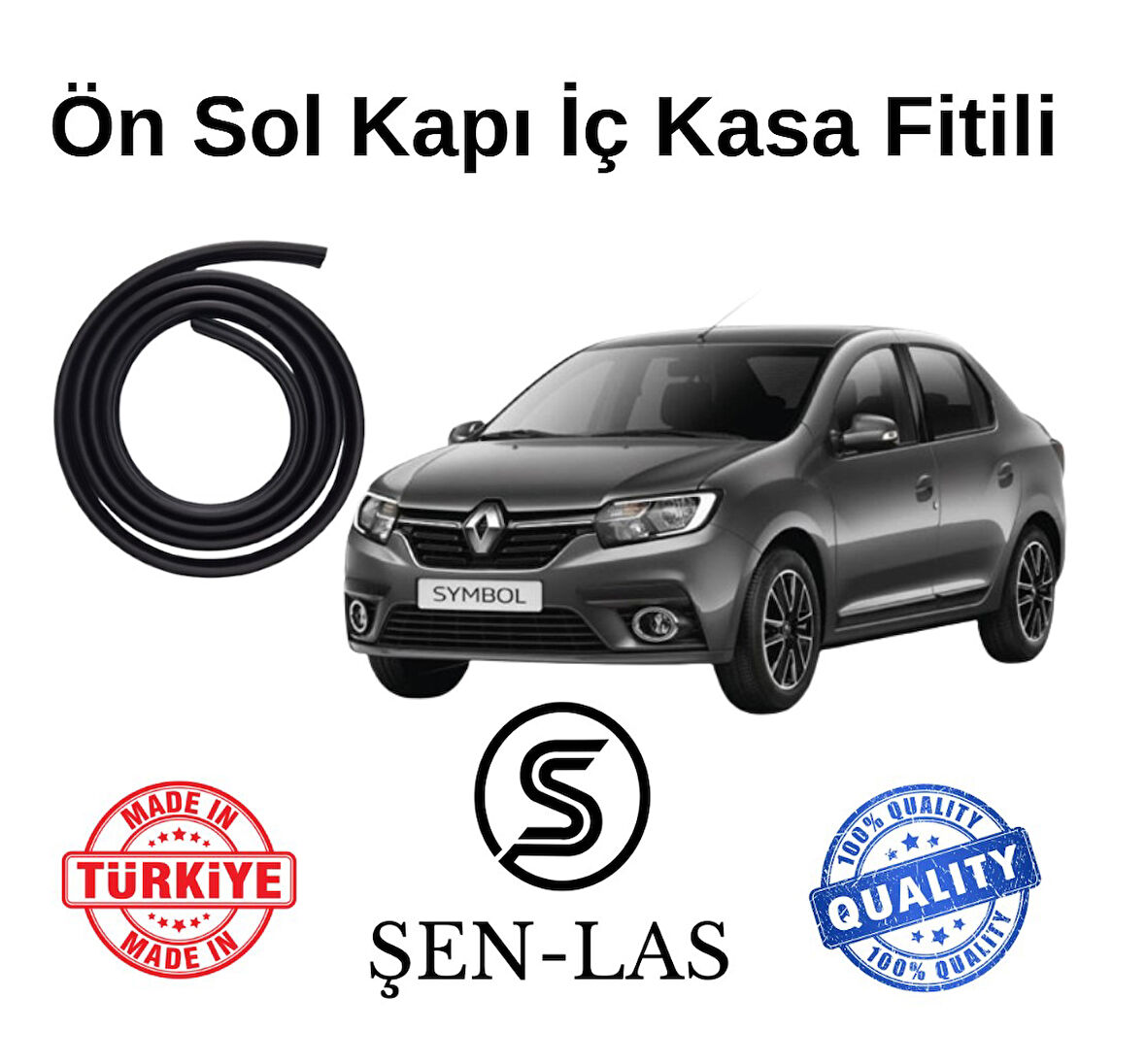 Renault Symbol (3.Nesil) Şen-Las Sol Ön Kapı Fitili ŞL1902