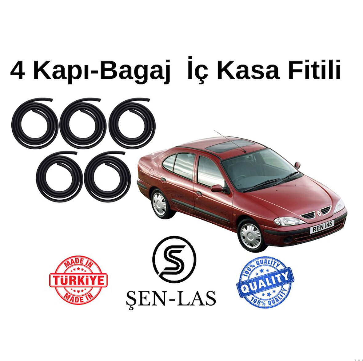 Renault Megane 1 Sedan Şen-Las 4 Kapı + Bagaj Fitili ŞL2111