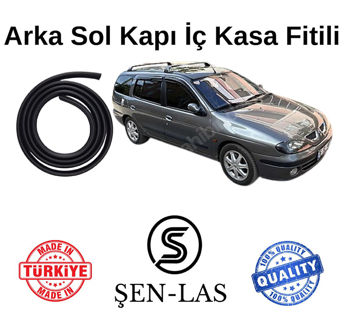 Renault Megane 1 Station Wagon Şen-Las Sol Arka Kapı Fitili ŞL2304