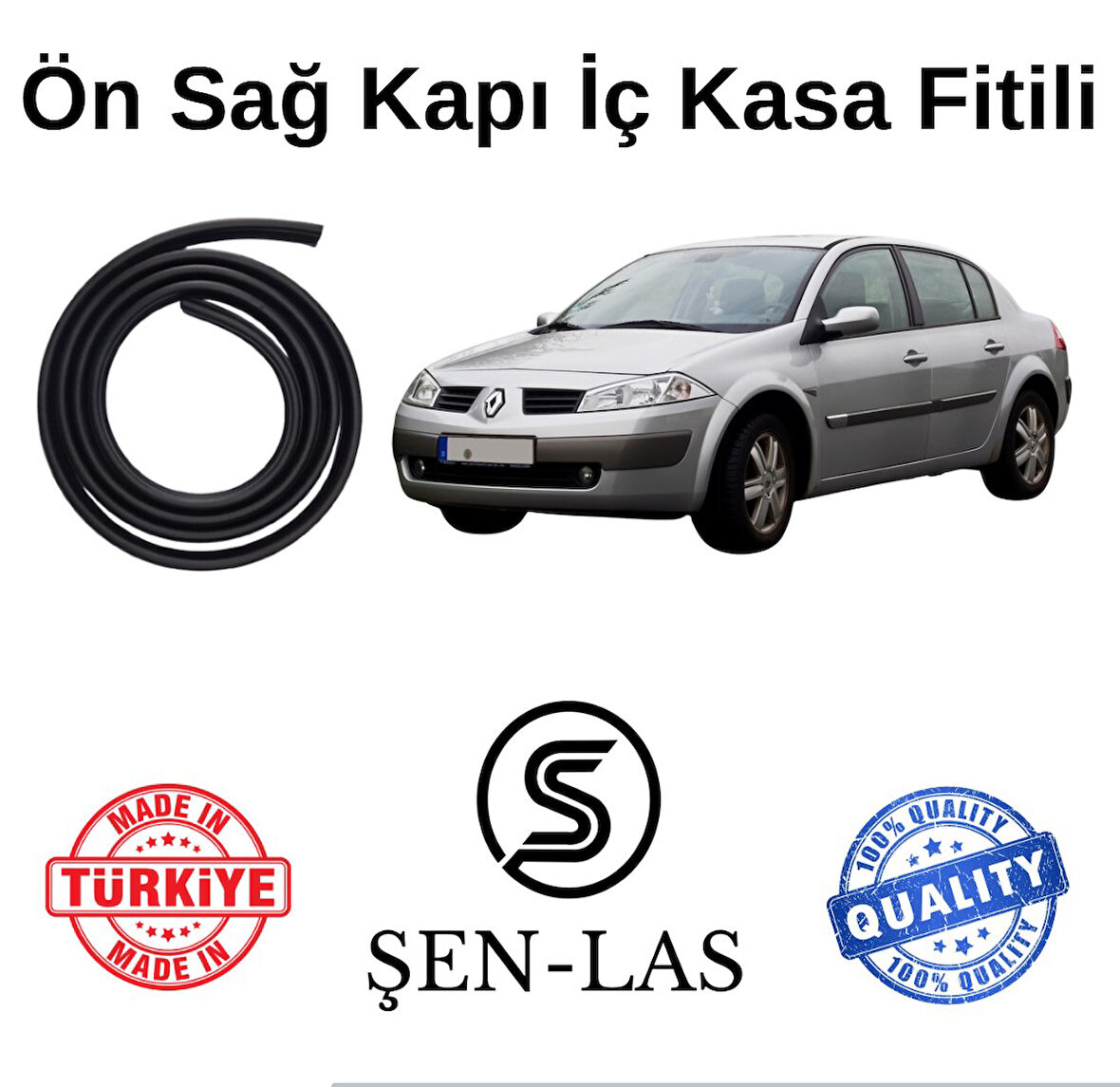 Renault Megane 2 Sedan Şen-Las Sağ Ön Kapı Fitili ŞL2401