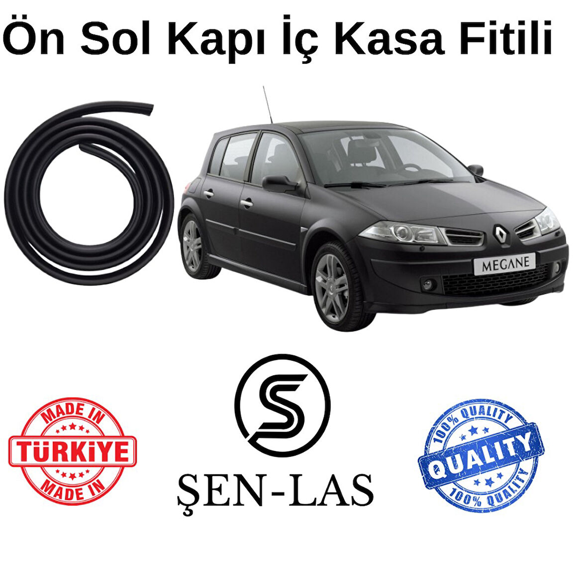 Renault Megane 2 Hatchback Şen-Las Sol Ön Kapı Fitili ŞL2502