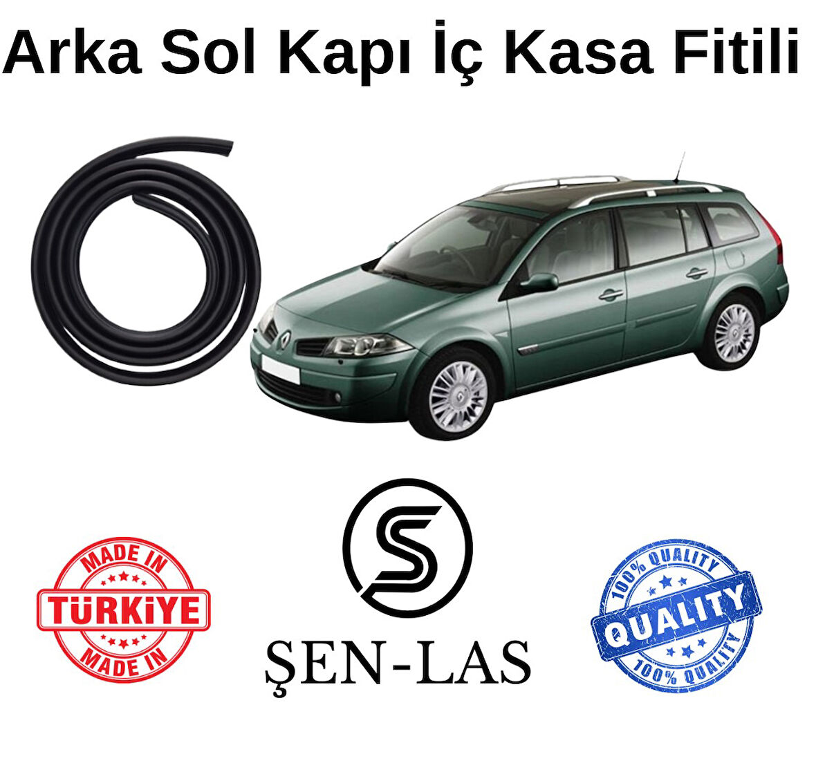 Renault Megane 2 Station Wagon Şen-Las Sol Arka Kapı Fitili ŞL2604