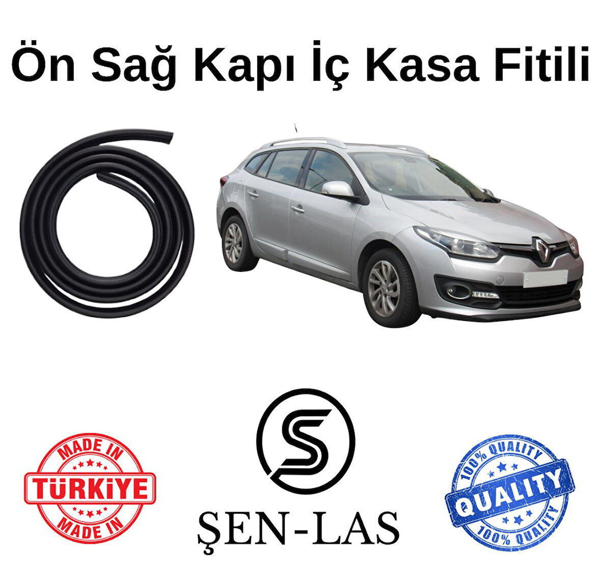 Renault Megane 3 Station Wagon Şen-Las Sağ Ön Kapı Fitili ŞL2801